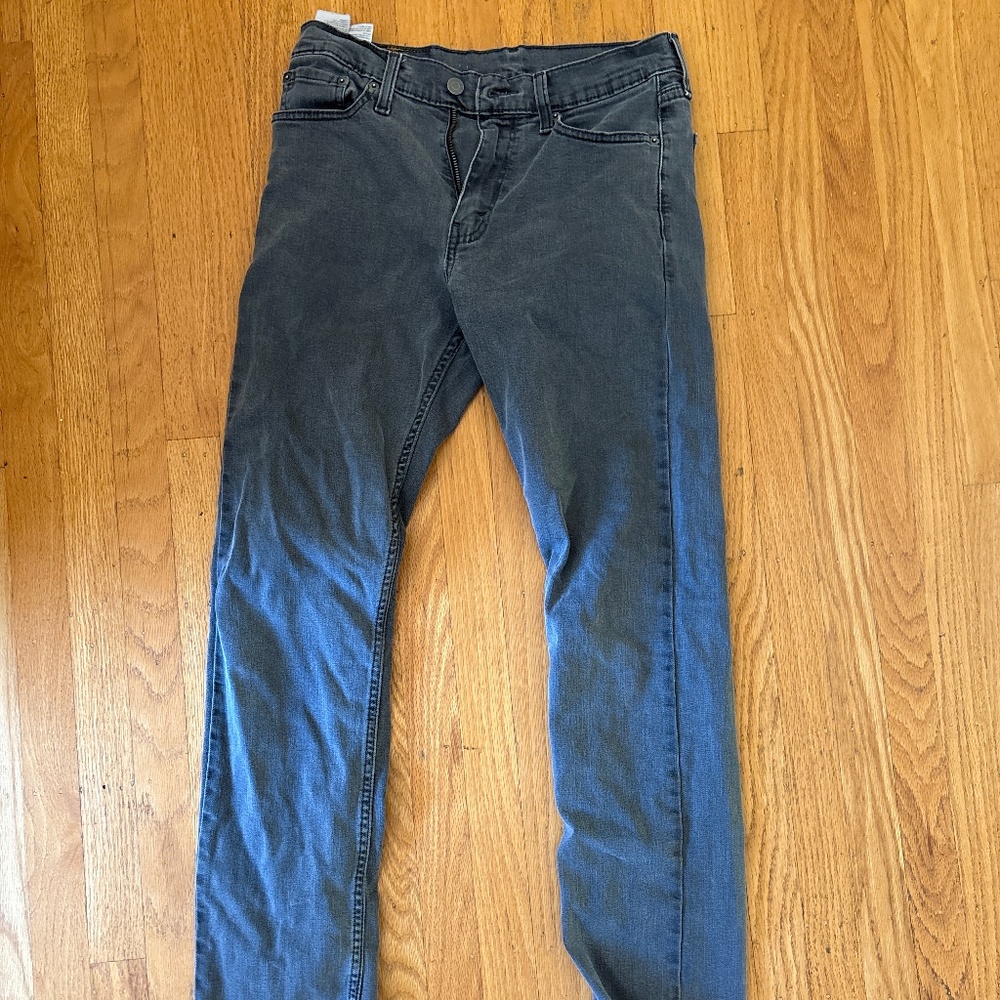 Levi’s 513 grey jeans 30x32
